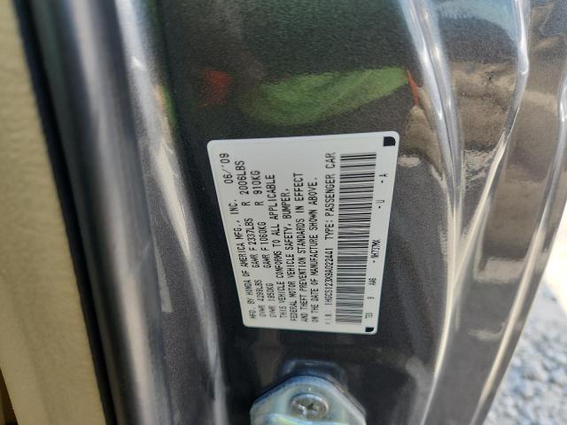 1HGCS123X9A022441 - 2009 HONDA ACCORD LX 灰色 照片 12