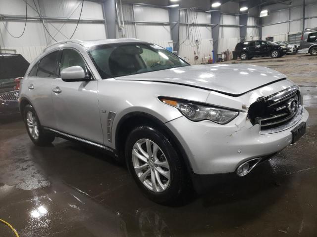 JN8CS1MW6EM411967 - 2014 INFINITI QX70 SILVER photo 4