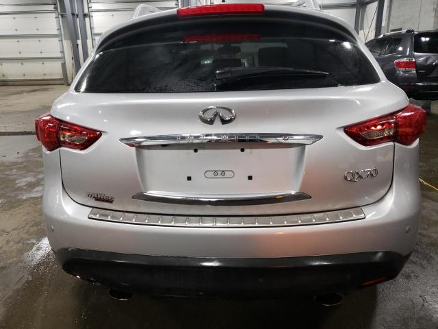 JN8CS1MW6EM411967 - 2014 INFINITI QX70 SILVER photo 6