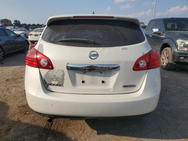 JN8AS5MT6DW532814 - 2013 NISSAN ROGUE S WHITE photo 6