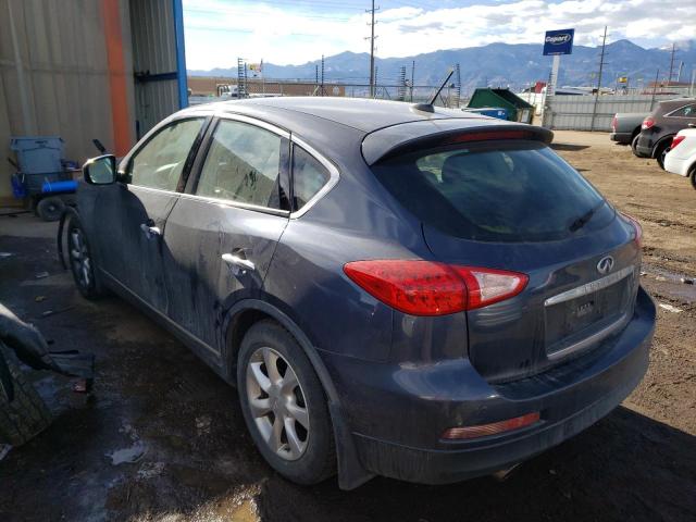 JN1AJ0HR5AM751905 - 2010 INFINITI EX35 BASE Կապույտ լուսանկար 2