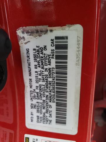 5Y2SL63835Z427373 - 2005 PONTIAC VIBE RED photo 12