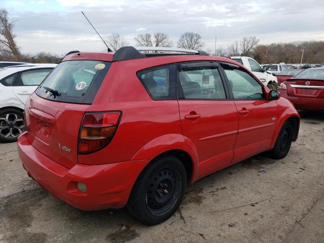 5Y2SL63835Z427373 - 2005 PONTIAC VIBE RED photo 3