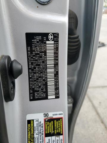 5YFBURHE7FP285909 - 2015 TOYOTA COROLLA L 银色 照片 13