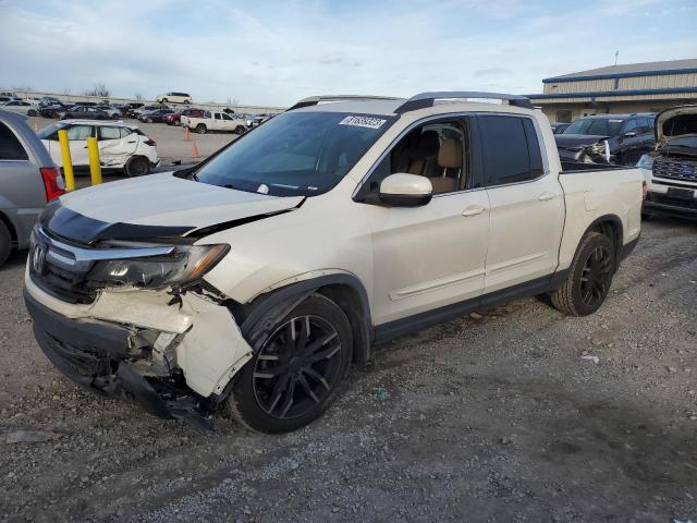 5FPYK2F64HB011575 - 2017 HONDA RIDGELINE RTL WHITE photo 1