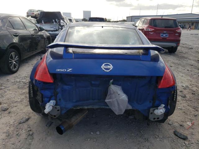 JN1AZ34D86M302763 - 2006 NISSAN 350Z COUPE TWO TONE photo 6