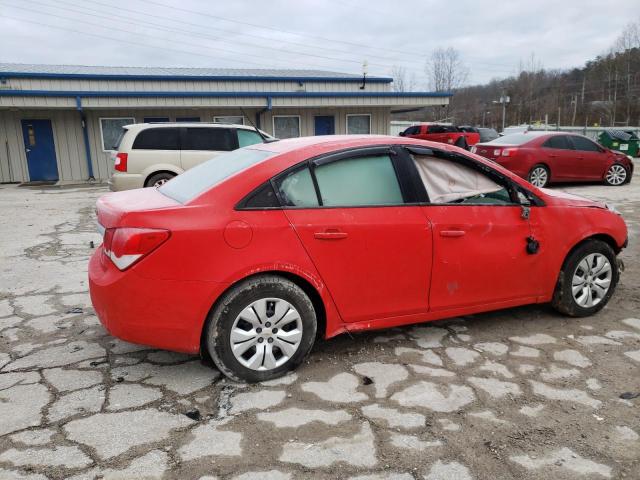 1G1PA5SH5E7334298 - 2014 CHEVROLET CRUZE LS RED photo 3