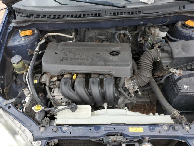 1NXBR32E45Z517581 - 2005 TOYOTA COROLLA CE BLUE photo 11