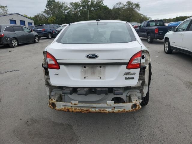 3FADP4BJ3DM217982 - 2013 FORD FIESTA SE WHITE photo 6