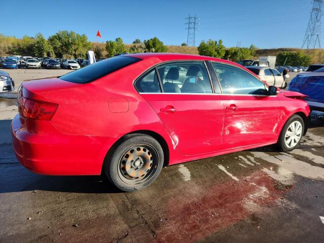3VWDP7AJ7DM207823 - 2013 VOLKSWAGEN JETTA SE RED photo 3