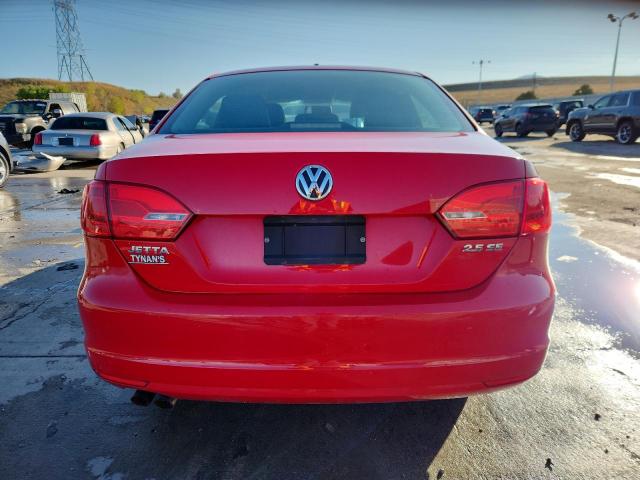 3VWDP7AJ7DM207823 - 2013 VOLKSWAGEN JETTA SE RED photo 6