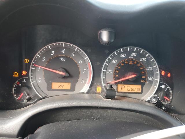 2T1BU4EE3AC402787 - 2010 TOYOTA COROLLA BASE Czarny zdjęcie 9