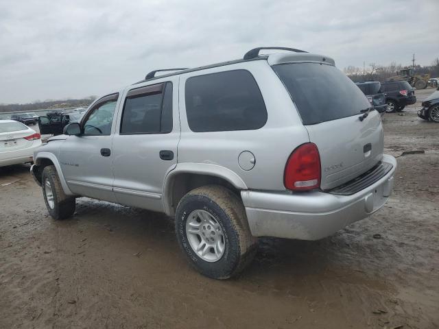 1B4HS28N31F617087 - 2001 DODGE DURANGO SILVER photo 2