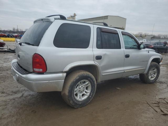 1B4HS28N31F617087 - 2001 DODGE DURANGO SILVER photo 3