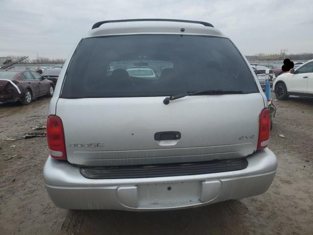 1B4HS28N31F617087 - 2001 DODGE DURANGO SILVER photo 6