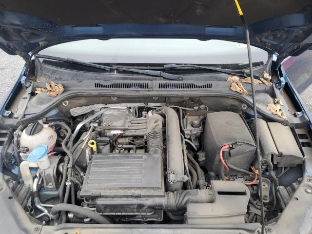 3VWB67AJ7HM361609 - 2017 VOLKSWAGEN JETTA SE BLUE photo 11
