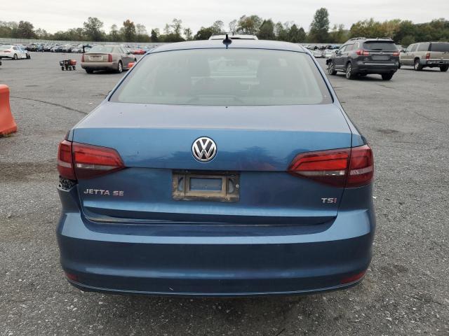 3VWB67AJ7HM361609 - 2017 VOLKSWAGEN JETTA SE BLUE photo 6