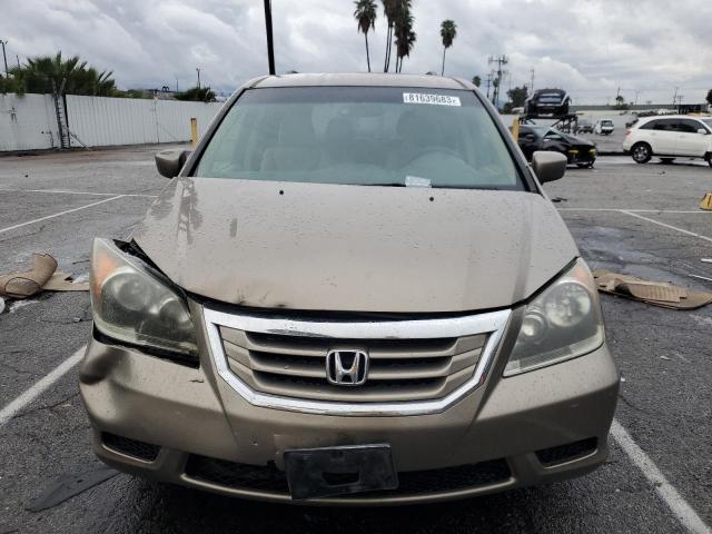 5FNRL3H52AB105299 - 2010 HONDA ODYSSEY EX BEIGE photo 5