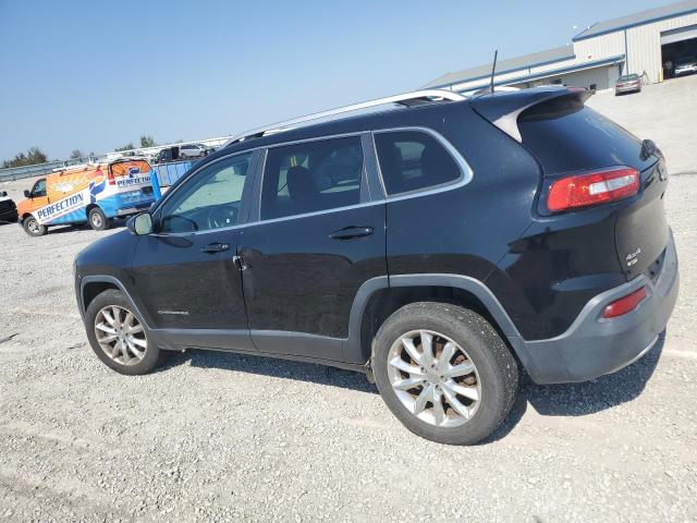 1C4PJMDBXHW601570 - 2017 JEEP CHEROKEE LIMITED BLACK photo 2