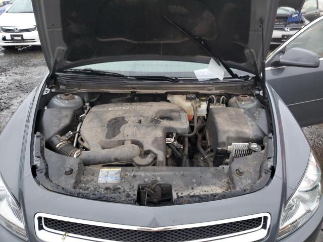1G1ZH57B484302179 - 2008 CHEVROLET MALIBU 1LT GRAY photo 11