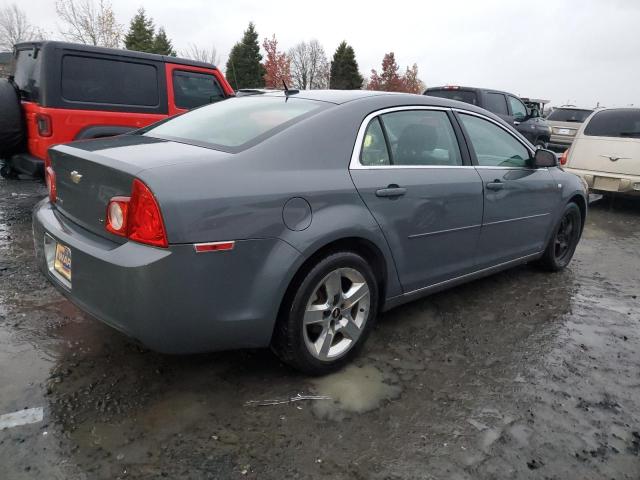 1G1ZH57B484302179 - 2008 CHEVROLET MALIBU 1LT GRAY photo 3