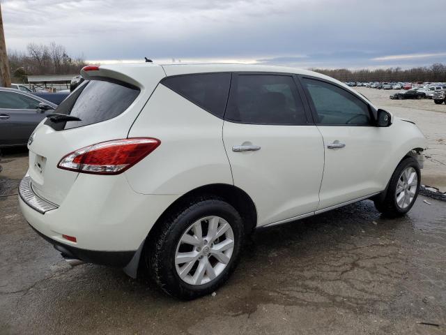 JN8AZ1MU0BW059955 - 2011 NISSAN MURANO S WHITE photo 3