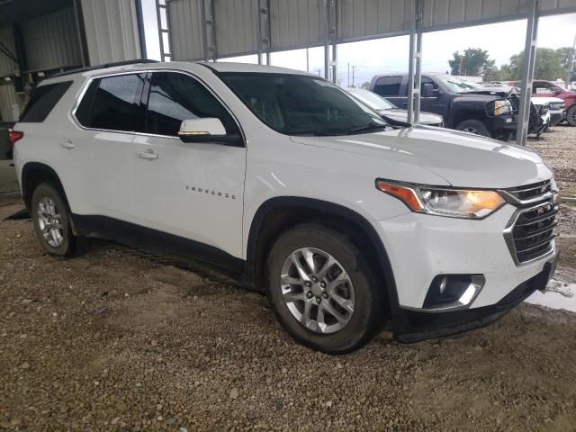 1GNEVHKWXMJ123089 - 2021 CHEVROLET TRAVERSE LT თეთრი ფოტო 4