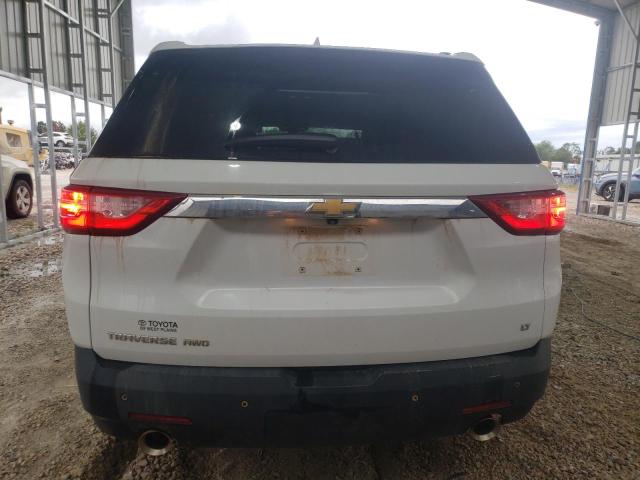 1GNEVHKWXMJ123089 - 2021 CHEVROLET TRAVERSE LT თეთრი ფოტო 6