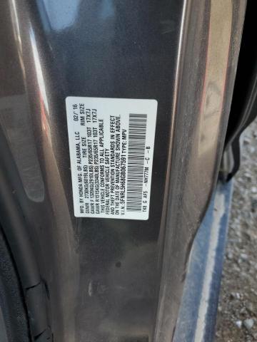 5FNRL5H68GB067591 - 2016 HOND ODYSSEY EXL Grafit foto 12