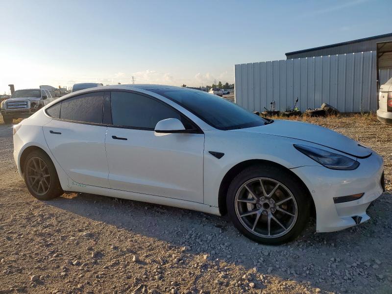 5YJ3E1EA3MF854235 - 2021 TESLA MODEL 3 白色 照片 4