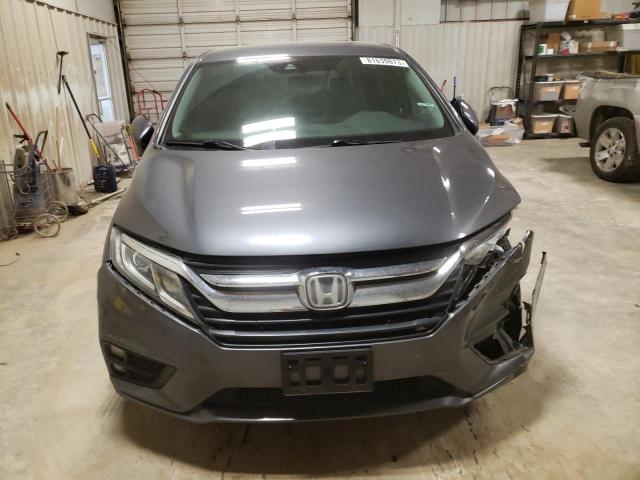 5FNRL6H57JB095743 - 2018 HONDA ODYSSEY EX GRAY photo 5