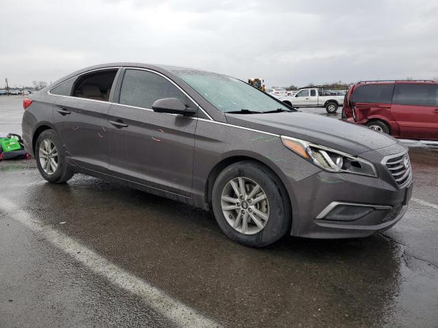 5NPE24AF0HH444472 - 2017 HYUNDAI SONATA SE GRAY photo 4