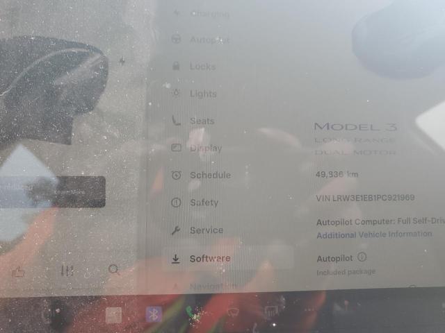 LRW3E1EB1PC921969 - 2023 TESLA MODEL 3 Gri fotoğraf 9