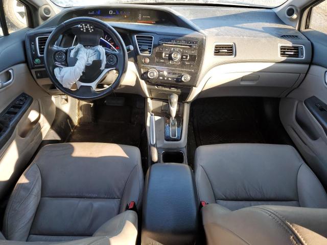 2HGFB2F91DH550803 - 2013 HONDA CIVIC EXL Czarny zdjęcie 8