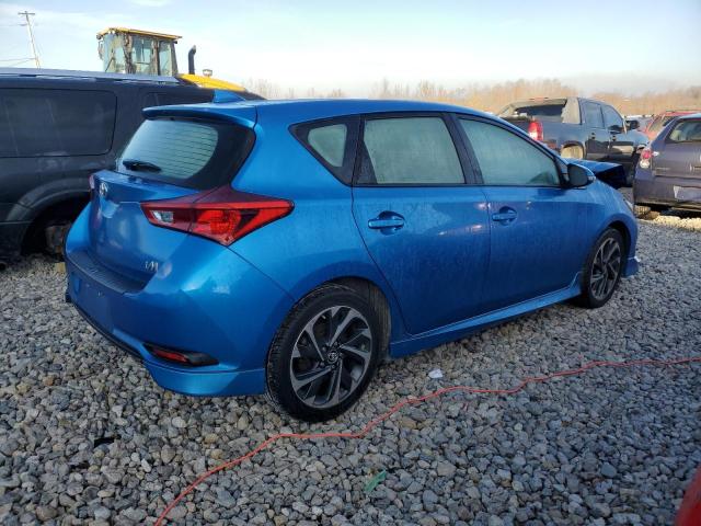 JTNKARJE1JJ563781 - 2018 TOYOTA COROLLA IM BLUE photo 3