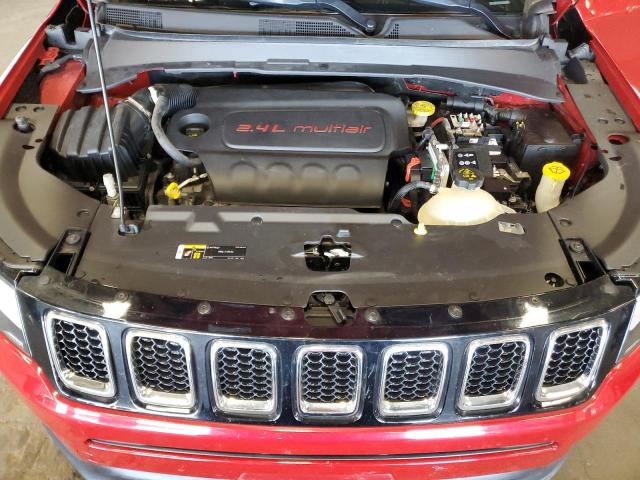 3C4NJDCB4MT502607 - 2021 JEEP COMPASS LIMITED Rojo foto 12
