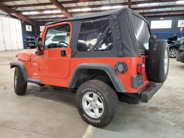 1J4FA39S06P713780 - 2006 JEEP WRANGLER X ORANGE photo 2