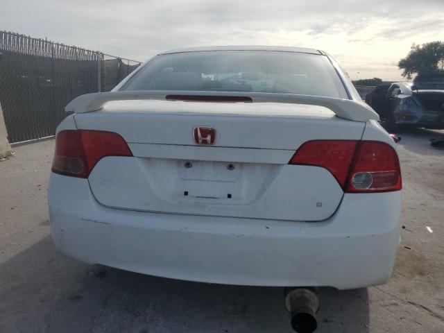 2HGFA16868H317333 - 2008 HONDA CIVIC EX WHITE photo 6