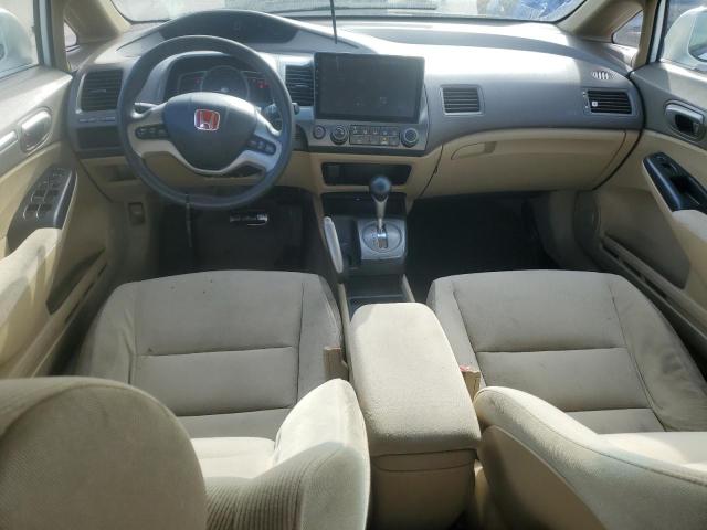 2HGFA16868H317333 - 2008 HONDA CIVIC EX WHITE photo 8