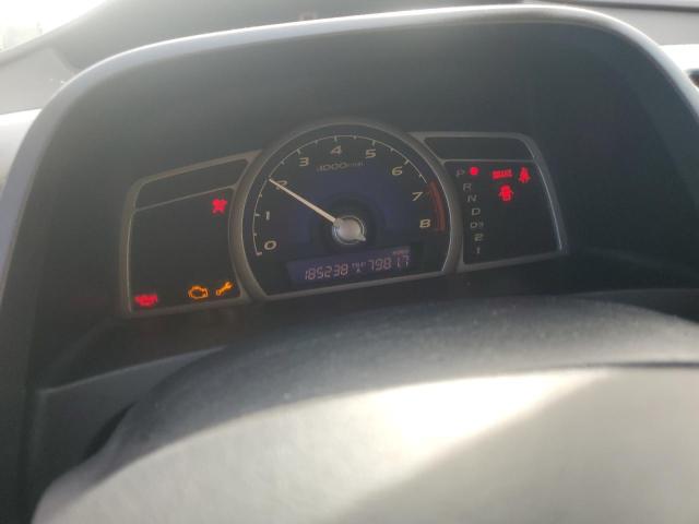 2HGFA16868H317333 - 2008 HONDA CIVIC EX WHITE photo 9