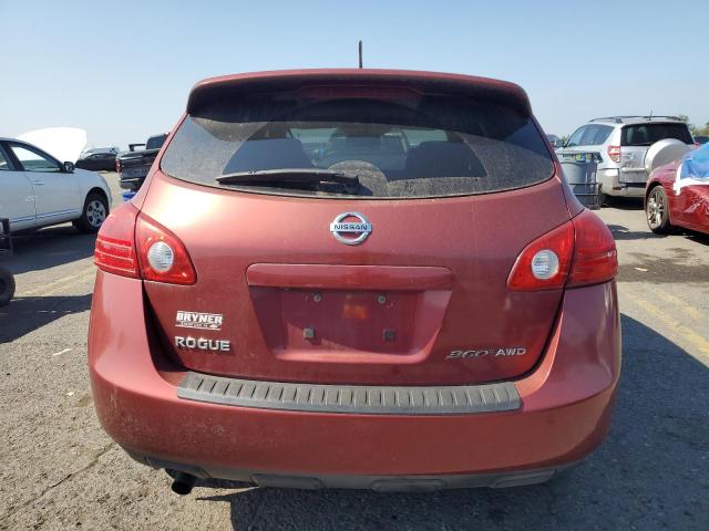 JN8AS5MV1AW138361 - 2010 NISSAN ROGUE S წითელი ფოტო 6
