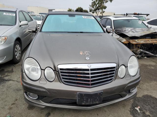 WDBUF56X29B362476 - 2009 MERCEDES-BENZ E 350 GRAY photo 5