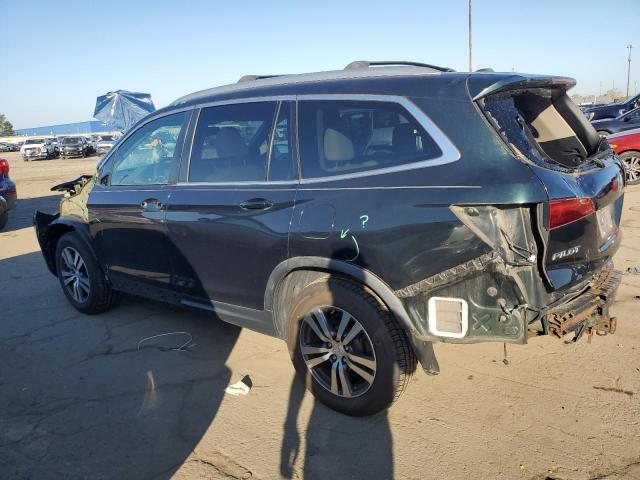 5FNYF6H51HB060743 - 2017 HONDA PILOT EXL GREEN photo 2