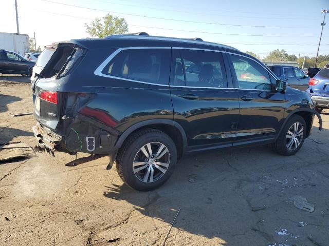 5FNYF6H51HB060743 - 2017 HONDA PILOT EXL GREEN photo 3