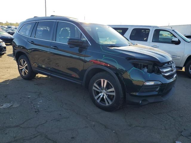 5FNYF6H51HB060743 - 2017 HONDA PILOT EXL GREEN photo 4