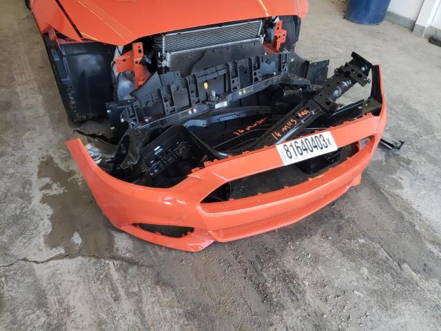 1FA6P8CF0G5283362 - 2016 FORD MUSTANG GT ORANGE photo 12