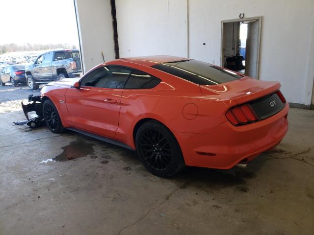 1FA6P8CF0G5283362 - 2016 FORD MUSTANG GT ORANGE photo 2