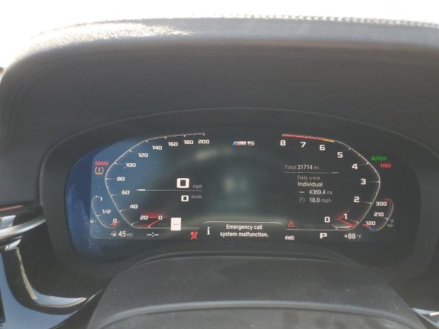 WBSJF0C05LCD55453 - 2020 BMW M5 BASE WHITE photo 9