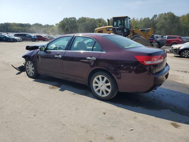 3LNHL2GC1BR762807 - 2011 LINCOLN MKZ მუქწითელი ფოტო 2