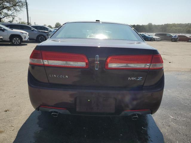 3LNHL2GC1BR762807 - 2011 LINCOLN MKZ მუქწითელი ფოტო 6
